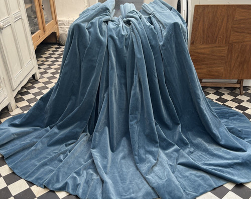 Vintage cotton velvet - vintage,