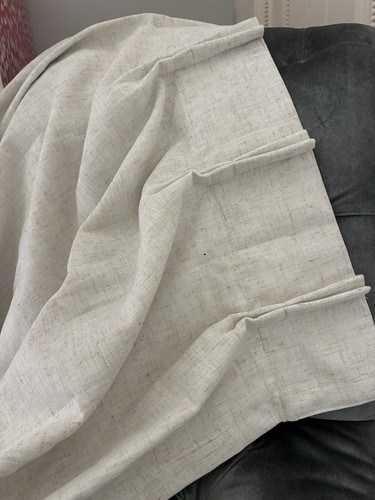 10ft drop beige - french, pleat