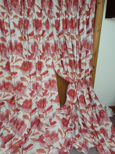 Long bespoke linen curtains - long,
