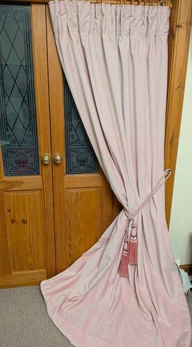Bespoke pink velvet door - pink,