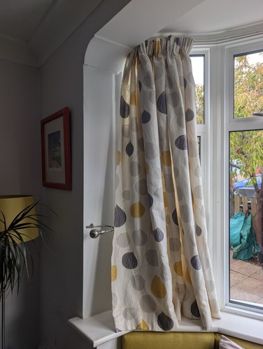 Bespoke large lined curtains - large,