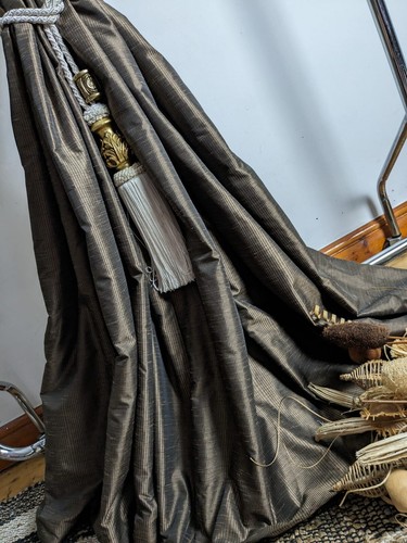 Bespoke long brown - bespoke, brown-gold