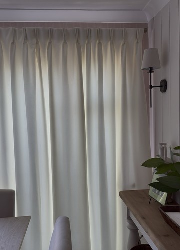 Bespoke curtains linen - in,