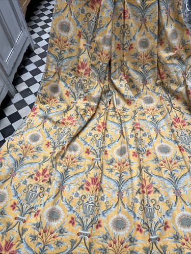 Art nouveau curtains vintage - art, curtains,