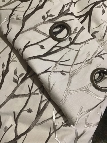 Bespoke lined eyelet curtains - bespoke,