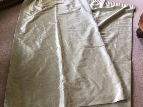 Very wide faux - very, lined