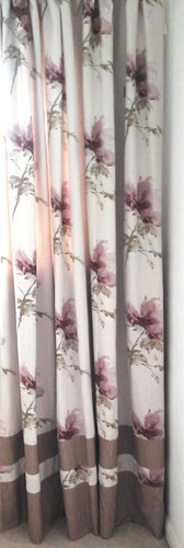 Sanderson gorgeous pink floral - pink,