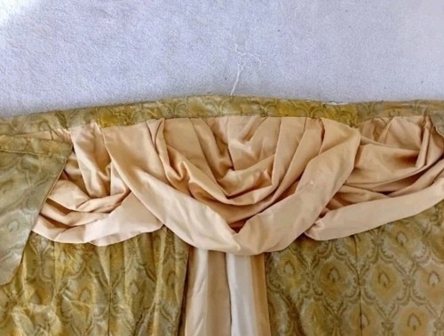 Bespoke made curtains swags - made,